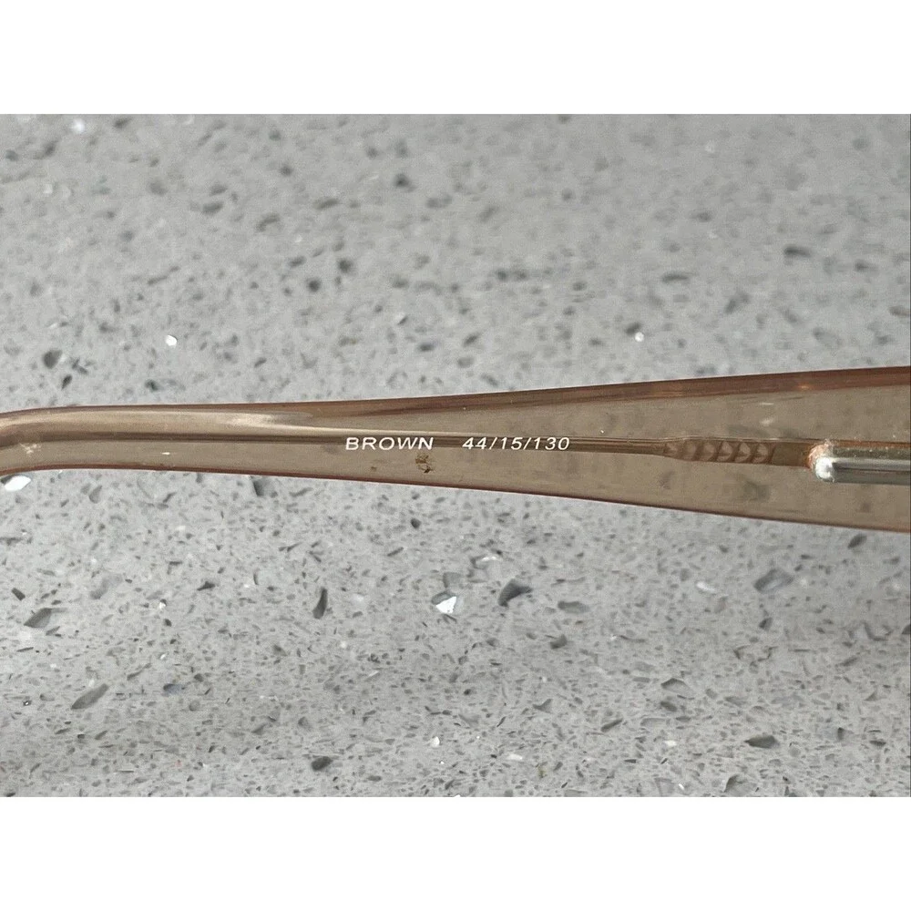 Modern Eyeglasses Frames ONLY TORI BROWN 44-15-130 Crystal Full Rim rectangle